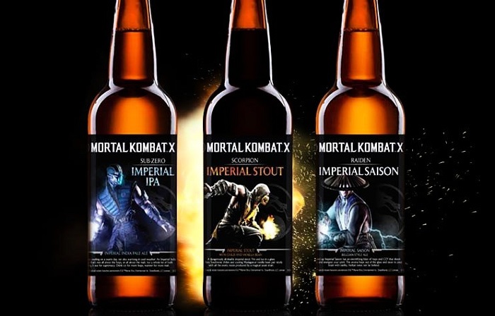 Для фанатов Mortal Kombat X будет выпущено тематическое пиво